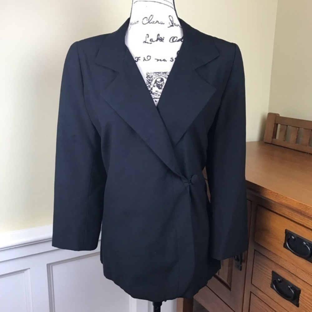 Searle Blatt Black Coat Blazer